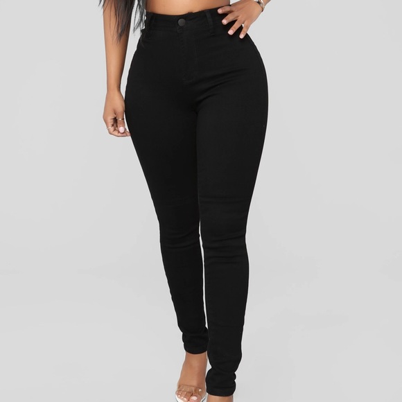 Fashion Nova Denim - Fashion Nova Get You Alone Skinny High Waist Jeans